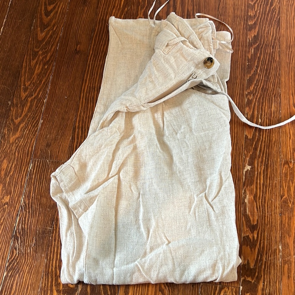 Princess Polly The Rex Pants Beige - US 4